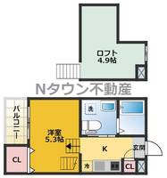 物件の間取り画像