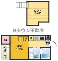 物件の間取り画像