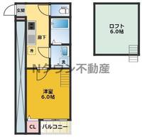 Loft5志賀本通の間取り