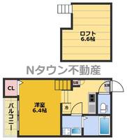 ソレイユ 中村日赤の間取り