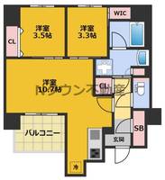 物件の間取り画像