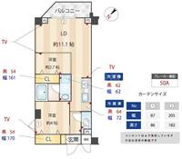 物件の間取り画像