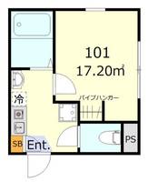 ブルーシエル羽田の間取り