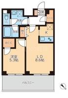 KDXレジデンス蒲田南の間取り