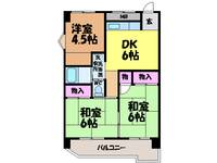 愛媛県松山市小坂5丁目(マンション)の賃貸物件303の間取り
