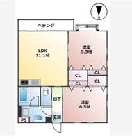 物件の間取り画像