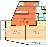 物件の間取り画像