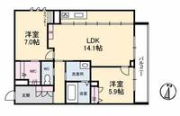 物件の間取り画像