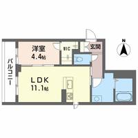 物件の間取り画像