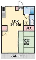 物件の間取り画像