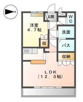 物件の間取り画像