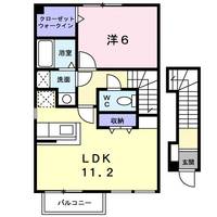 ウィッシュⅠの間取り