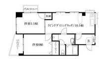 セントラルハイム壱番館・141の間取り
