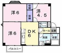 シャルマンハイムⅠの間取り