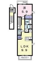 物件の間取り画像