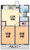 物件の間取り画像
