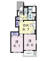 ゼファーT1の間取り