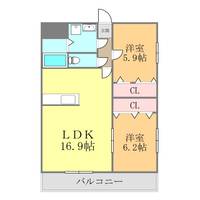 物件の間取り画像
