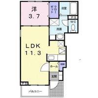 物件の間取り画像