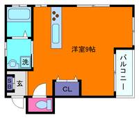 コーポ畑原の間取り