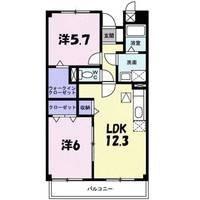 物件の間取り画像