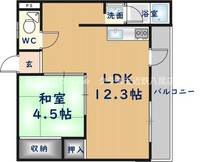 高橋マンション207の間取り