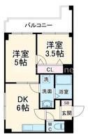 深江大発マンションの間取り