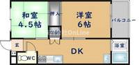 KSマンション東花園の間取り