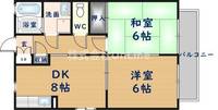 オーキッドハイツⅡの間取り
