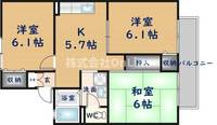 物件の間取り画像