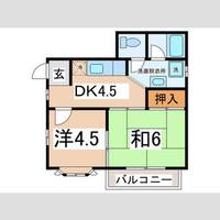 ニッシンハイツの間取り