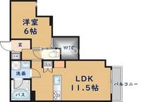 大阪府東大阪市小阪本町1丁目(マンション)の賃貸物件の間取り