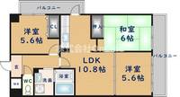 アンドユー植田の間取り