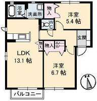 物件の間取り画像
