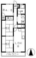 物件の間取り画像