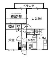 物件の間取り画像