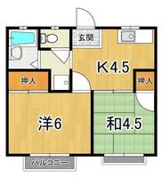 物件の間取り画像
