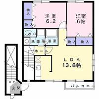 物件の間取り画像