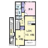 オーヴ Doki Aの間取り