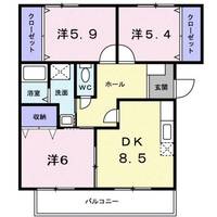 物件の間取り画像