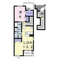 ドエルエバーグリーンCの間取り