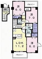 物件の間取り画像