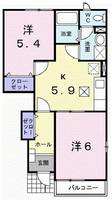 物件の間取り画像