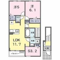物件の間取り画像