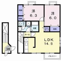 物件の間取り画像