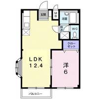 エルディム 吉田の間取り