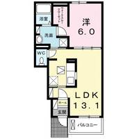 フォー シュラインBの間取り