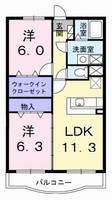 物件の間取り画像