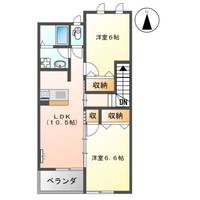 美和 Ⅱ203の間取り