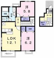 物件の間取り画像